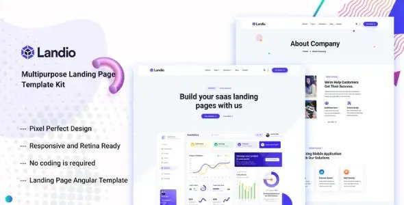Landio – Multipurpose Elementor Template Kit