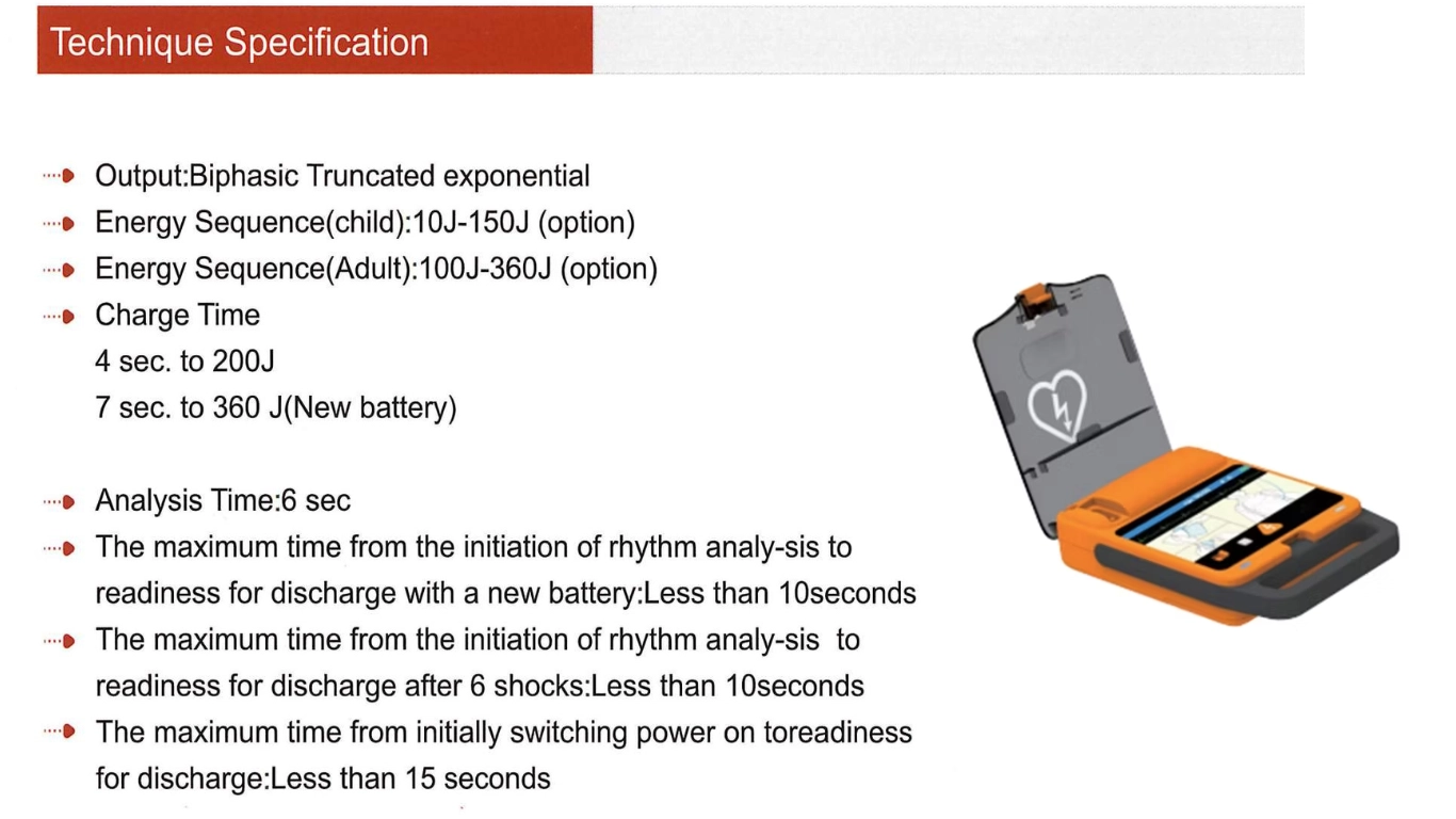 Automatic External Defibrillator AED03