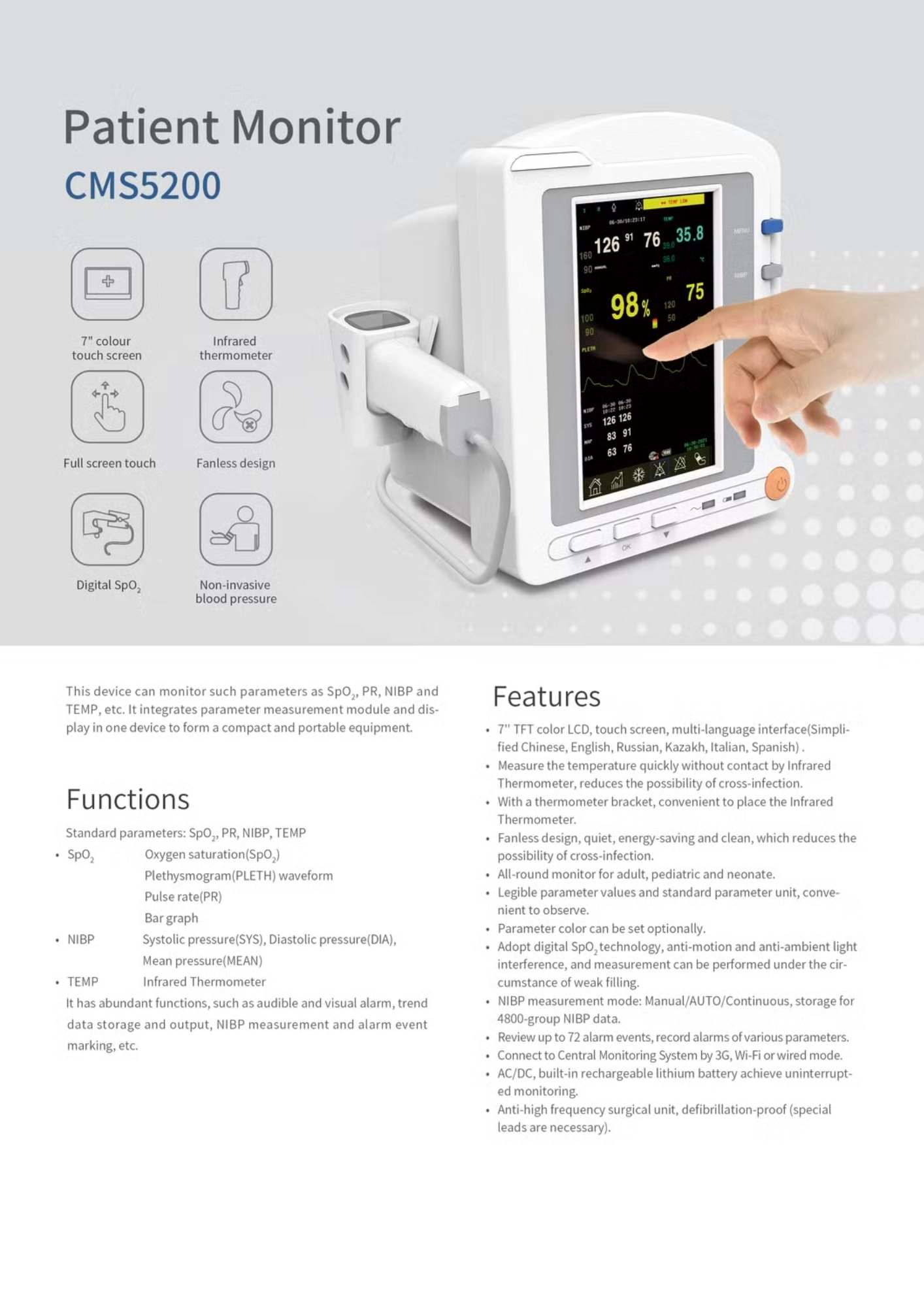 Patient Monitor CMS5200